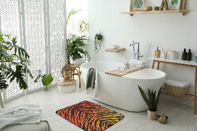 Alfombras baño Rayas de tigre