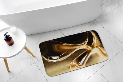 Alfombra de baño Abstracción de oro