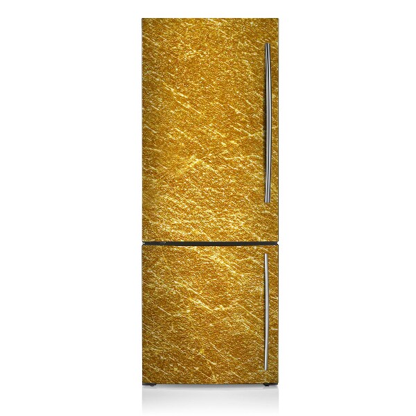 Cubierta magnética para refrigerador Textura dorada