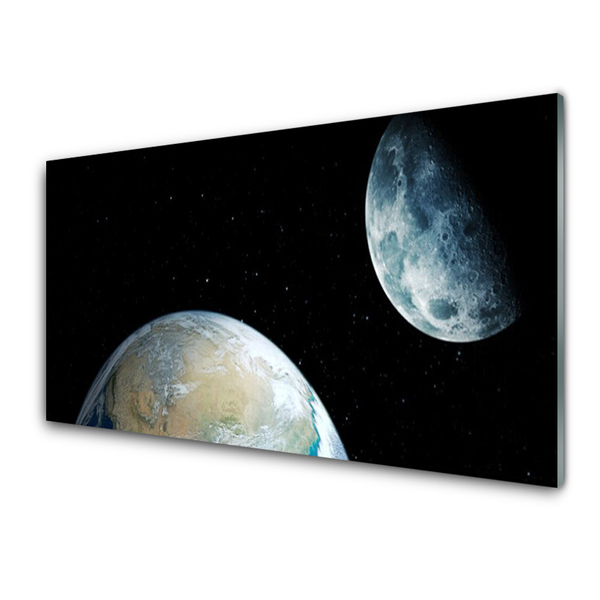 Paneles de pared Luna tierra cosmos