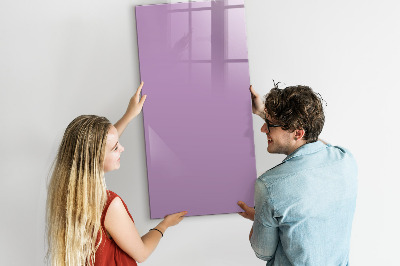 Pizarra magnética color lila