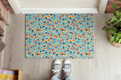 Alfombra pasillo entrada Abstracción colorida