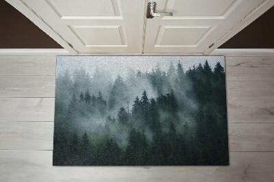Alfombra interior entrada Bosque de niebla