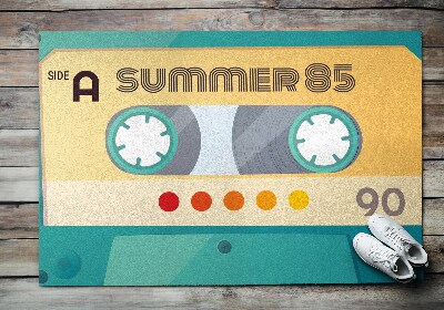 Alfombra de entrada Retro Summertime 85 Cassette