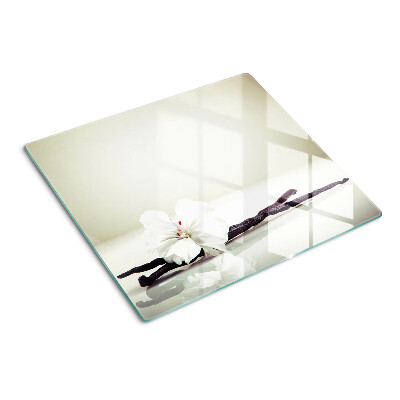 Tabla para cortar Una flor en una rama