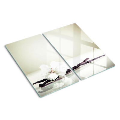 Tabla para cortar Una flor en una rama