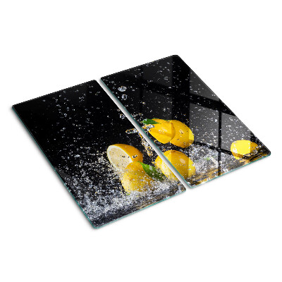 Tabla para cortar Limones en agua