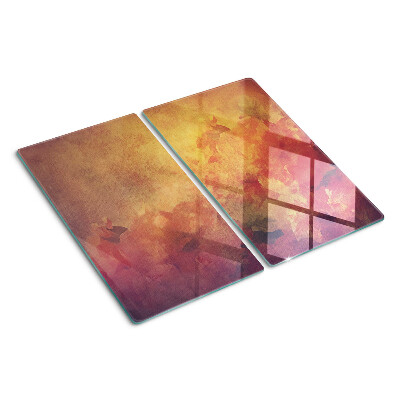 Tabla para cortar Motivo floral en colores pastel