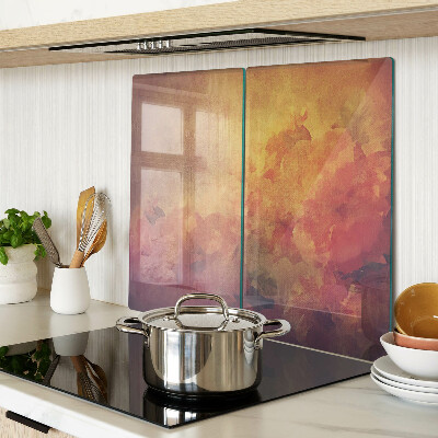 Tabla para cortar Motivo floral en colores pastel