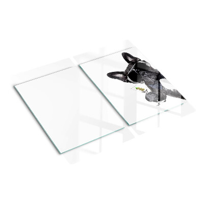Tabla para cortar Perro con gafas de sol