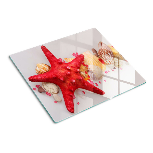 Tabla para cortar Conchas y estrellas de mar