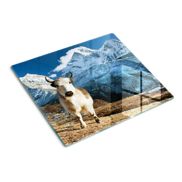 Tabla para cortar Vaca en las montañas