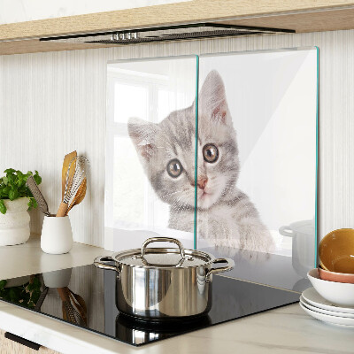 Tabla para cortar Gatito con ojos grandes