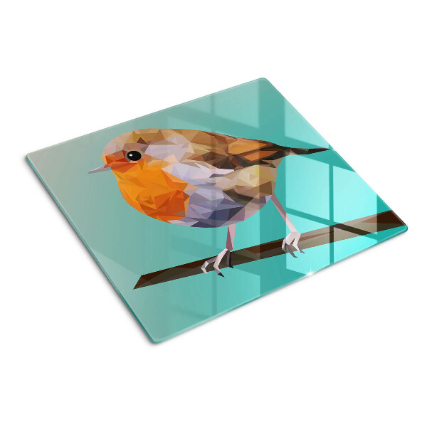 Tabla para cortar Pájaro de baja poli