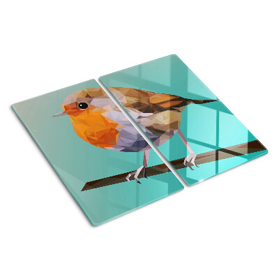 Tabla para cortar Pájaro de baja poli