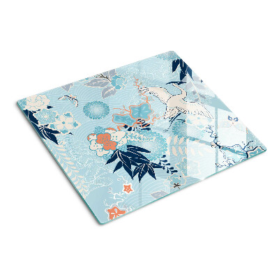 Tabla para cortar Flores y pájaros en estilo oriental
