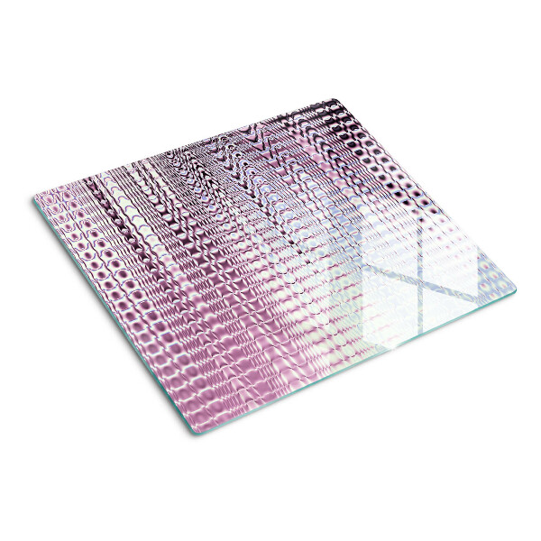Tabla para cortar Ondas en tonos rosa