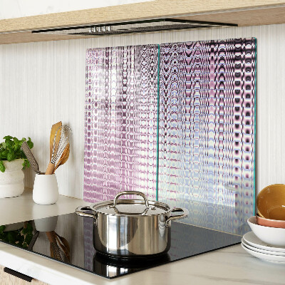 Tabla para cortar Ondas en tonos rosa