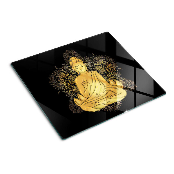Tabla para cortar Buda en meditación