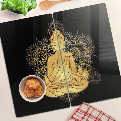 Tabla para cortar Buda en meditación