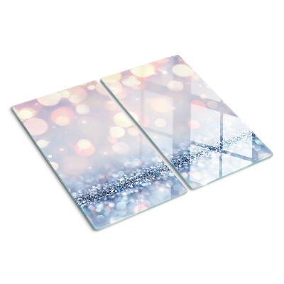 Tabla para cortar Luces brillantes con acento de diamante.