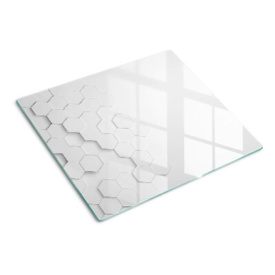 Tabla para cortar Hexágonos en tonos de gris