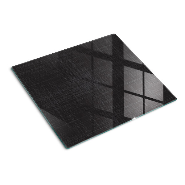 Tabla de cortar de cristal Geometría de líneas y sombras
