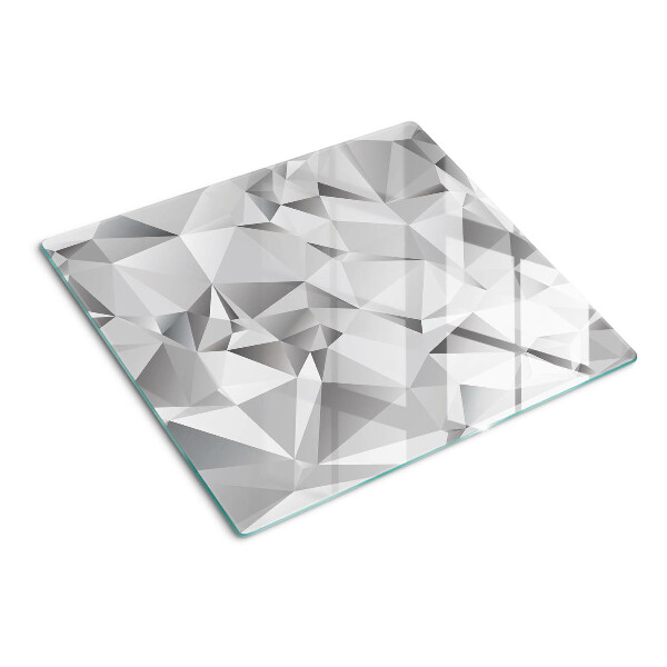 Tabla de cortar de cristal Patrón de diamante