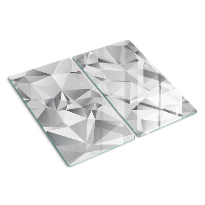 Tabla de cortar de cristal Patrón de diamante