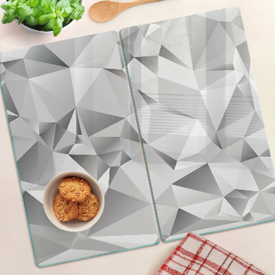 Tabla de cortar de cristal Patrón de diamante