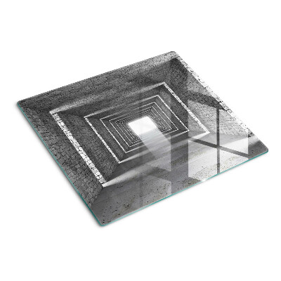 Tabla de cortar de cristal La ilusión de profundidad en la arquitectura