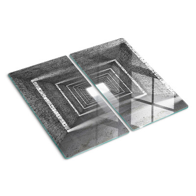 Tabla de cortar de cristal La ilusión de profundidad en la arquitectura