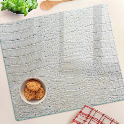 Tabla para cortar Patrón de piel de cocodrilo