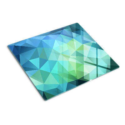 Tabla de cortar de cristal Patrón abstracto geométrico