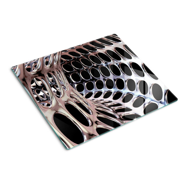 Tabla para cortar Estructura de cuadrícula abstracta