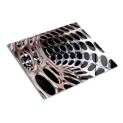 Tabla para cortar Estructura de cuadrícula abstracta