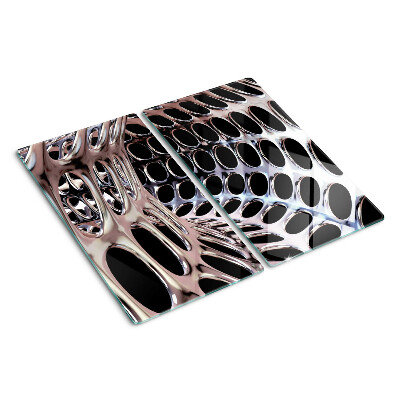 Tabla para cortar Estructura de cuadrícula abstracta