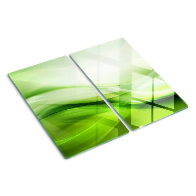 Tabla para cortar Ondas y gradientes verdes