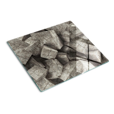 Tabla para cortar formas geométricas abstractas