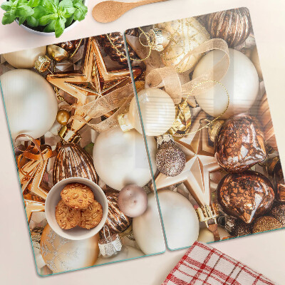 Tabla para cortar Adornos y bolas navideñas