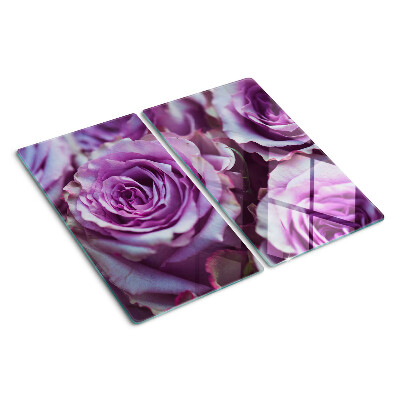 Tabla para cortar Rosas en tonos morados