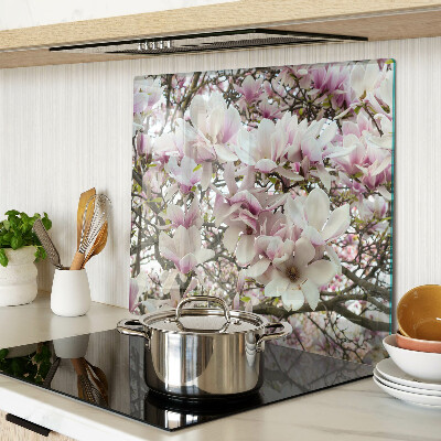 Tabla para cortar flores de magnolia
