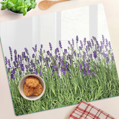 Tabla para cortar Campo de lavanda al sol