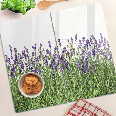 Tabla para cortar Campo de lavanda al sol