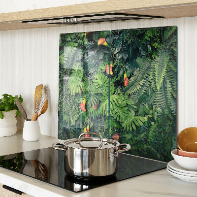 Tabla para cortar Selva tropical con flores