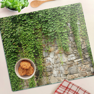Tabla para cortar Muro verde con musgo