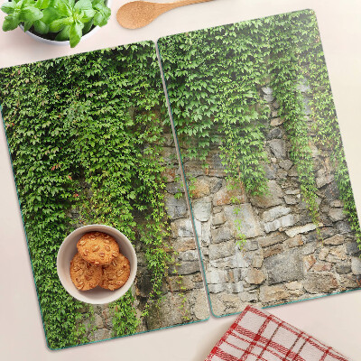 Tabla para cortar Muro verde con musgo
