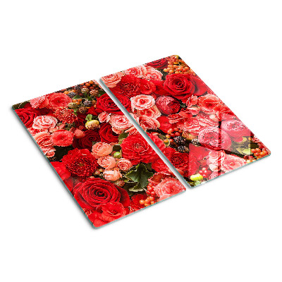 Tabla para cortar Patrón floral con rosas