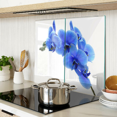 Tabla para cortar orquídeas azules