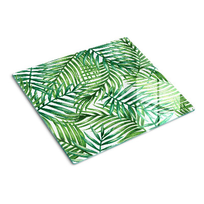 Tabla para cortar Hojas de palma en tonos verdes
